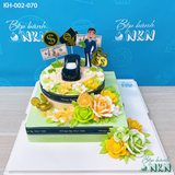  Bánh Sinh Nhật 2 Tầng Cho Nam (KH-002-070) 