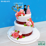  Bánh Cưới 2 Tầng (KH-002-075) 