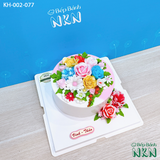  Bánh Kỷ Niệm Kết Hoa (KH-002-077) 