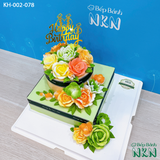  Bánh Kết Hoa 2 Tầng  (KH-002-078) 