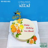  Bánh Sinh Nhật Kết Hoa (KH-002-092) 