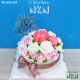  Bánh Sinh Nhật Kết Hoa (KH-002-094) 