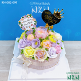  Bánh Sinh Nhật Kết Hoa (KH-002-097) 
