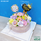  Bánh Sinh Nhật Kết Hoa (KH-002-097) 
