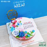  Bánh Sinh Nhật Kết Hoa (KH-002-100) 