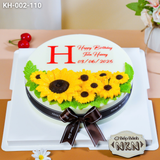  Bánh Sinh Nhật Hoa Hướng Dương (KH-002-110) 