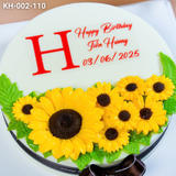  Bánh Sinh Nhật Hoa Hướng Dương (KH-002-110) 