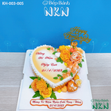  Bánh Kỷ Niệm Kết Hoa (KH-003-005) 