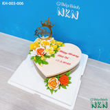  Bánh Kỷ Niệm Kết Hoa (KH-003-006) 