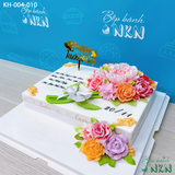  Bánh Sinh Nhật Kết Hoa (KH-004-010) 