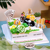  Bánh Sinh Nhật Kết Hoa (KH-004-024) 
