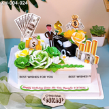  Bánh Sinh Nhật Kết Hoa (KH-004-024) 