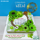  Bánh Sinh Nhật Kết Hoa (KH-004-028) 