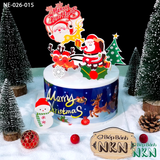  Bánh Quà Tặng Noel - Tone xanh (NE-026-015) 