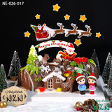  Bánh Noel Khúc Gỗ - Mẫu 1 (NE-026-017) 