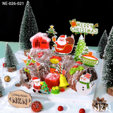  Bánh Noel Khúc Gỗ - Mẫu 2 (NE-026-021) 
