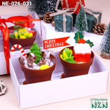  Set 2 Chậu Bánh Quà Tặng Giáng Sinh (NE-026-031) 