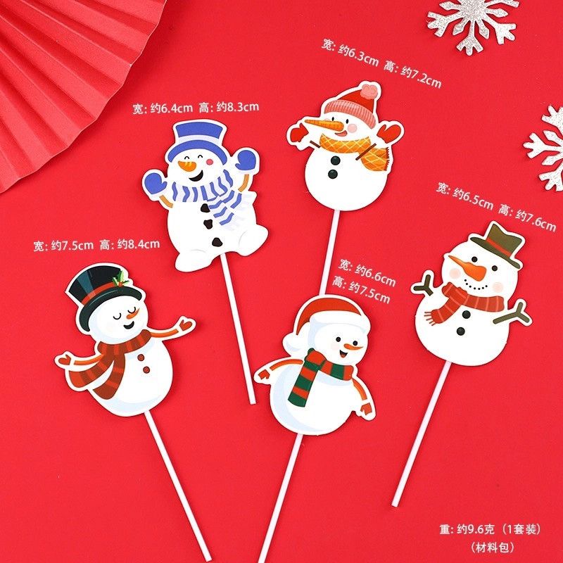  Set Giấy Noel 5 Người Tuyết (PKCG-997-206) 