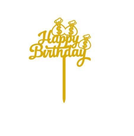  Que Cắm Mica HPBD Gắn Túi Tiền (PKHBD-994-066) 