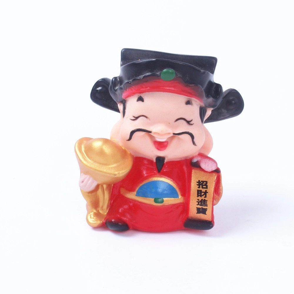  Tượng Thần Tài Mũ Đen Nhựa Dẻo (PKT-999-192) 