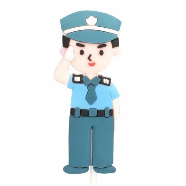  Chú Bộ Đội Chào Cờ (PKT-999-196) 