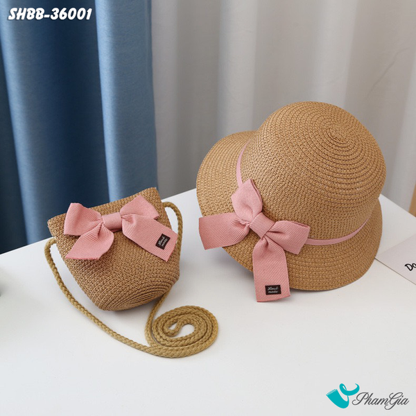  Set Du Lịch Hè Cute Cho Bé Gái (4 màu) (SHBB36001) 