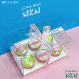  Set Cupcake Sinh Nhật 6 Bánh Kết Hoa (SRC-015-051) 