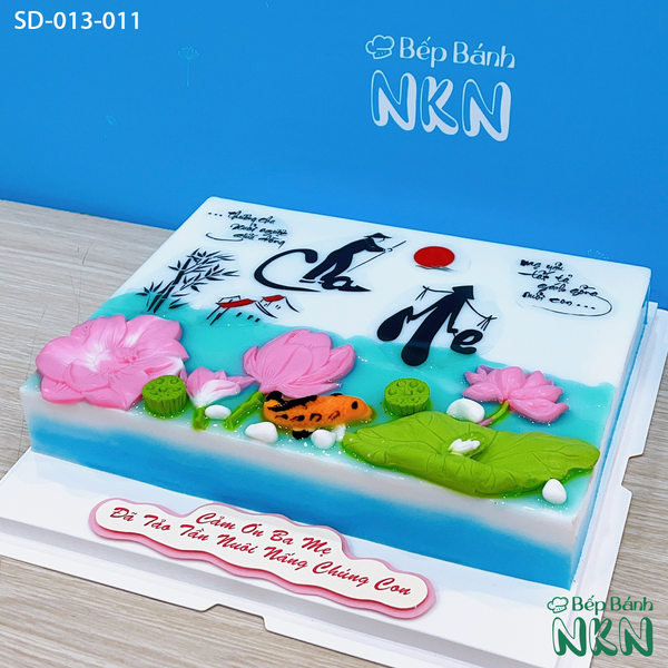  Bánh Kỷ Niệm Tặng Cha Mẹ (SD-013-011) 
