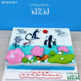 Bánh Kỷ Niệm Tặng Cha Mẹ (SD-013-011) 