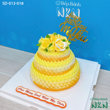  Bánh Sinh Nhật Tháp Sen 3 Tầng (SD-013-018) 