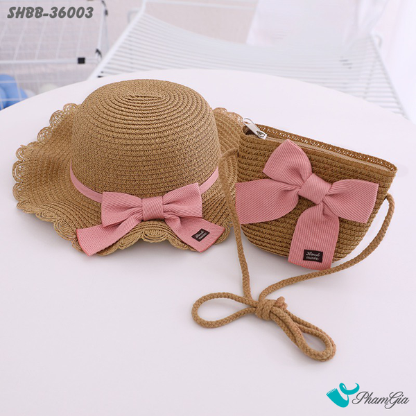  Set Du Lịch Hè Cute Cho Bé Gái (4 màu) (SHBB36003) 