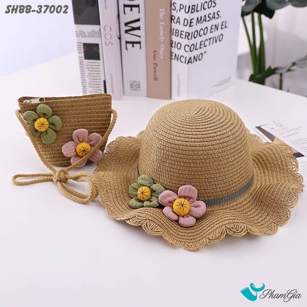  Set Du Lịch Hè Cute Cho Bé Gái (5 màu) (SHBB37002) 