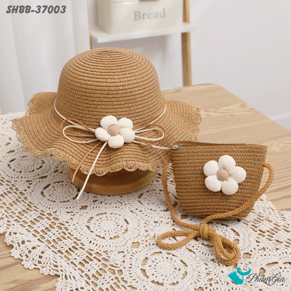  Set Du Lịch Hè Cute Cho Bé Gái (5 màu) (SHBB37003) 