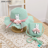  Set Du Lịch Hè Cute Cho Bé Gái (5 màu) (SHBB37004) 