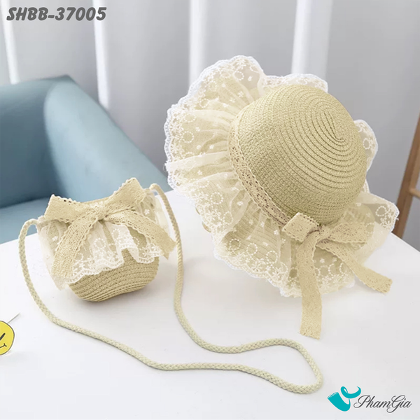  Set Du Lịch Hè Cute Cho Bé Gái (5 màu) (SHBB37005) 