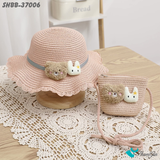  Set Du Lịch Hè Cute Cho Bé Gái (5 màu) (SHBB37006) 