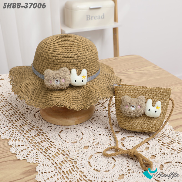  Set Du Lịch Hè Cute Cho Bé Gái (5 màu) (SHBB37006) 