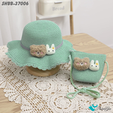  Set Du Lịch Hè Cute Cho Bé Gái (5 màu) (SHBB37006) 