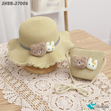  Set Du Lịch Hè Cute Cho Bé Gái (5 màu) (SHBB37006) 