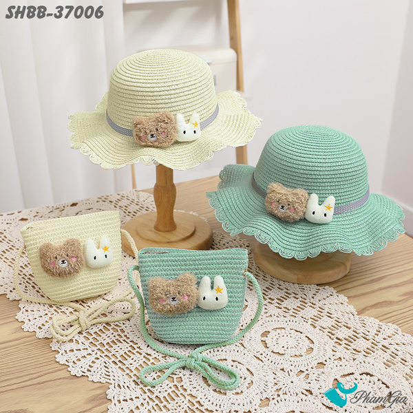  Set Du Lịch Hè Cute Cho Bé Gái (5 màu) (SHBB37006) 