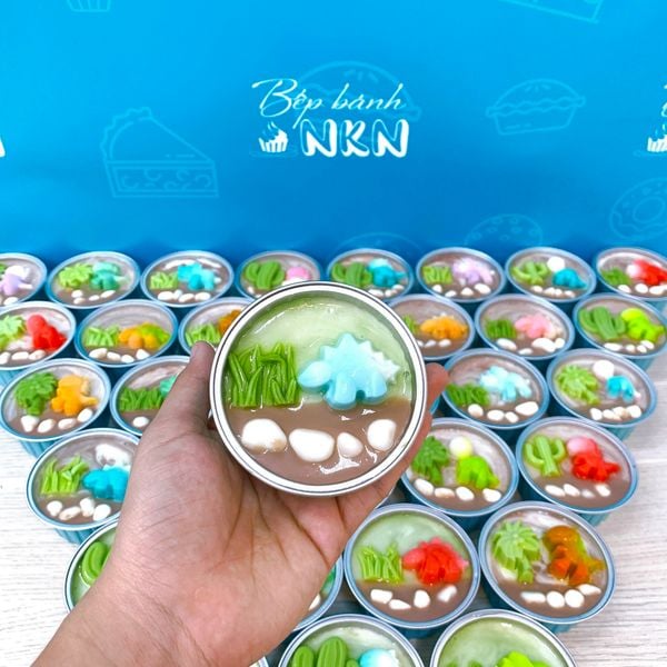  Bánh Sinh Nhật Công Viên Khủng Long 2 Tầng (BB-001-234) 