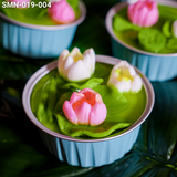  Set 6 Cupcake Hoa Sen  (SMN-019-004) 