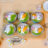  Set 6 Cupcake Thỏ Cho Bé (SMN-019-008) 