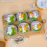  Set 6 Cupcake Thỏ Cho Bé (SMN-019-008) 