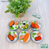  Set 6 Cupcake Sushi (SMN-019-009) 