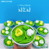  Set 6 Cupcake Hoa Sen Vàng (SMN-019-036) 