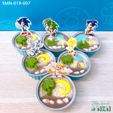  Bánh Sinh Nhật Sonic Và Cuộc Phiêu Lưu Về Khu Rừng Tiền Sử (BB-001-080) 