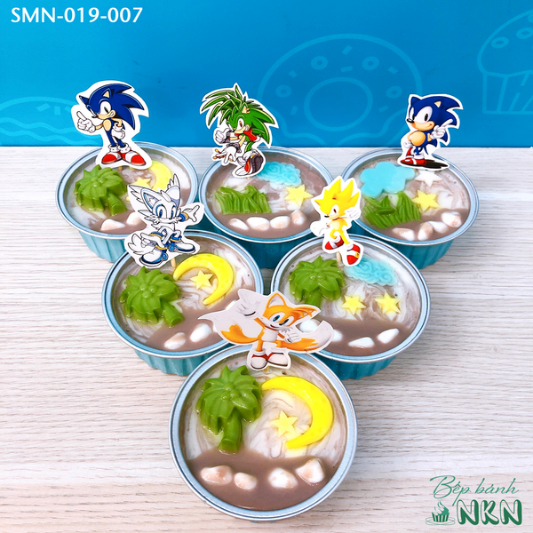  Bánh Sinh Nhật Sonic Và Cuộc Phiêu Lưu Về Khu Rừng Tiền Sử (BB-001-080) 