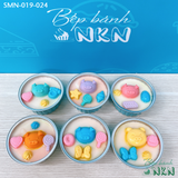  Bánh Sinh Nhật 2 Tầng Bé Heo Hồng Và Ngôi Nhà Cối Xay Gió (BB-001-245) 
