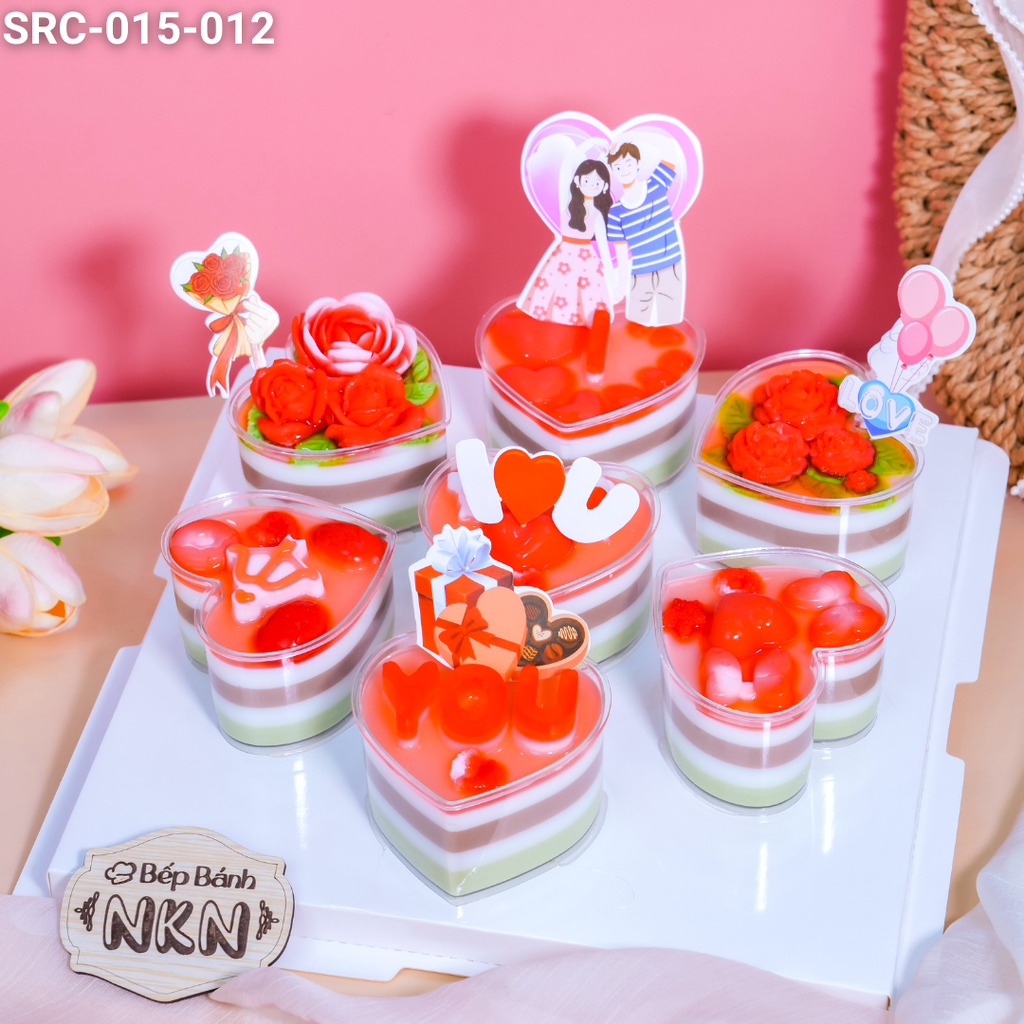  Set Bánh Cupcake Valentine (SRC-015-012) 